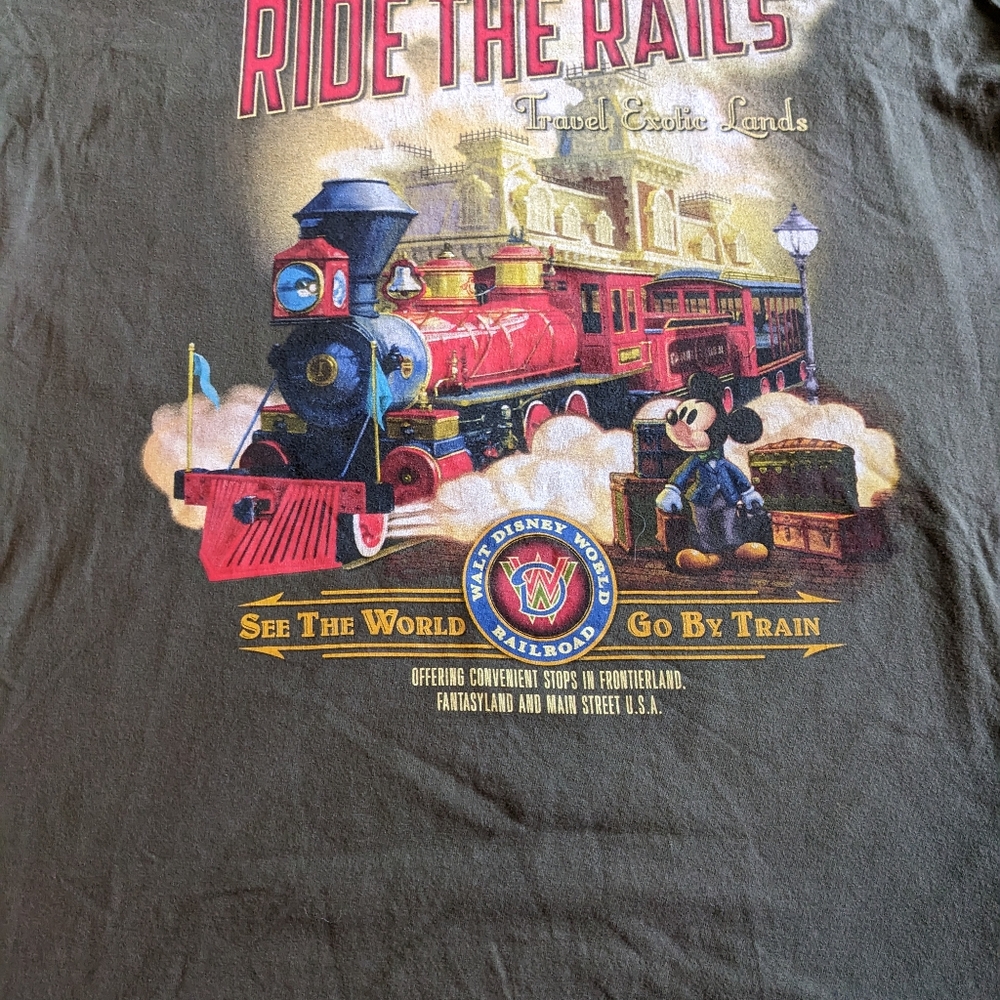 Two Disney T Shirts Men 2XL